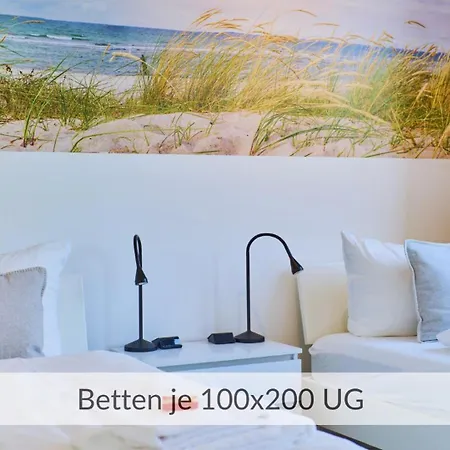 Haus Meerzeit, Duene, 250 M Vom Strand, Hunde Willkommen * Lubeck