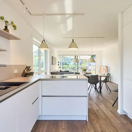 Apartment Haus Meerzeit, Duene, 250 M Vom Strand, Hunde Willkommen