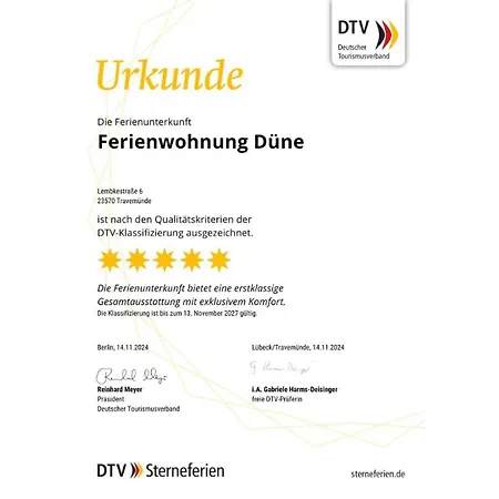 Haus Meerzeit, Duene, 250 M Vom Strand, Hunde Willkommen Διαμέρισμα Λίμπεκ