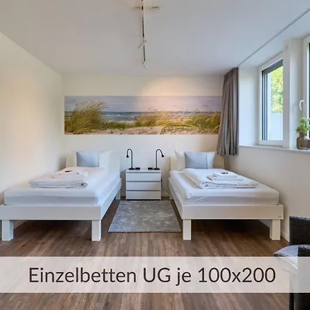 Apartment Haus Meerzeit, Duene, 250 M Vom Strand, Hunde Willkommen *